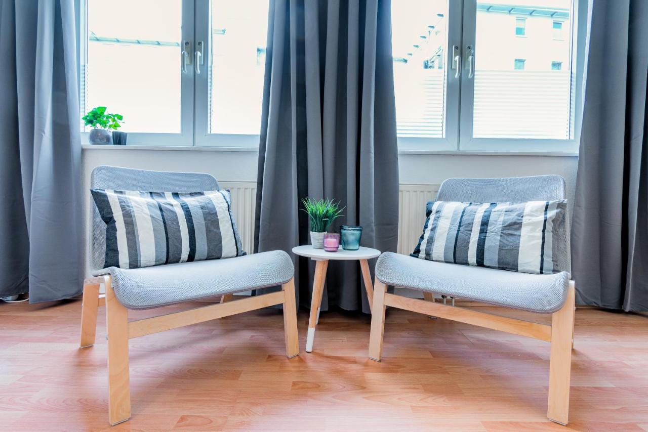 Helles Apartment In Top-Lage Mit Parkplatz 마그데부르크 외부 사진