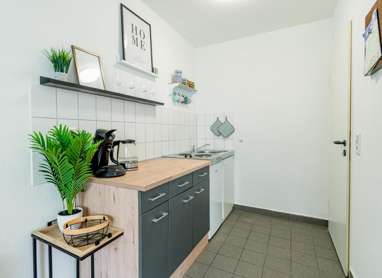 Helles Apartment In Top-Lage Mit Parkplatz 마그데부르크 외부 사진