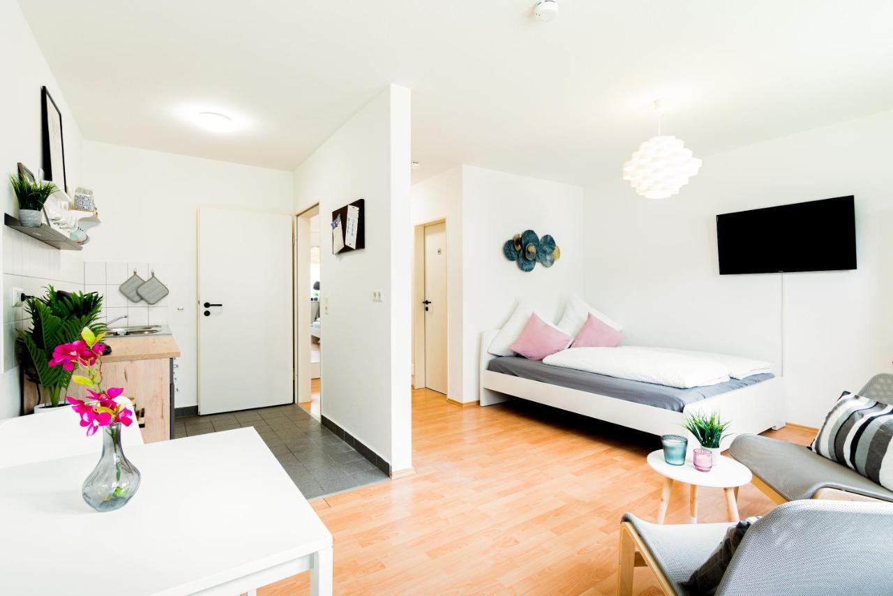 Helles Apartment In Top-Lage Mit Parkplatz 마그데부르크 외부 사진